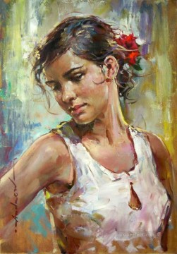 Women Painting - Pretty Woman AA 09 Impressionist